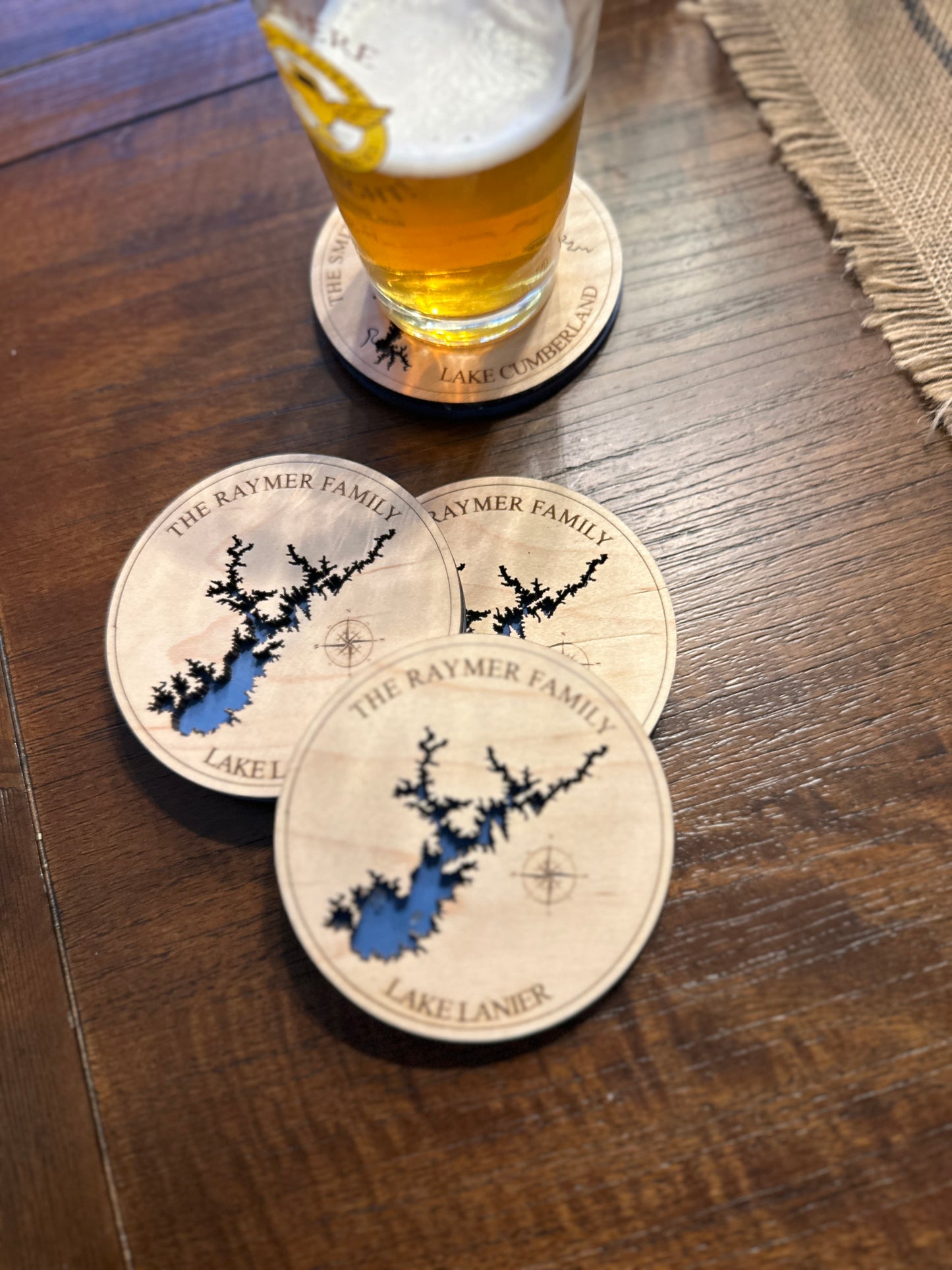 Wood Lake Coasters