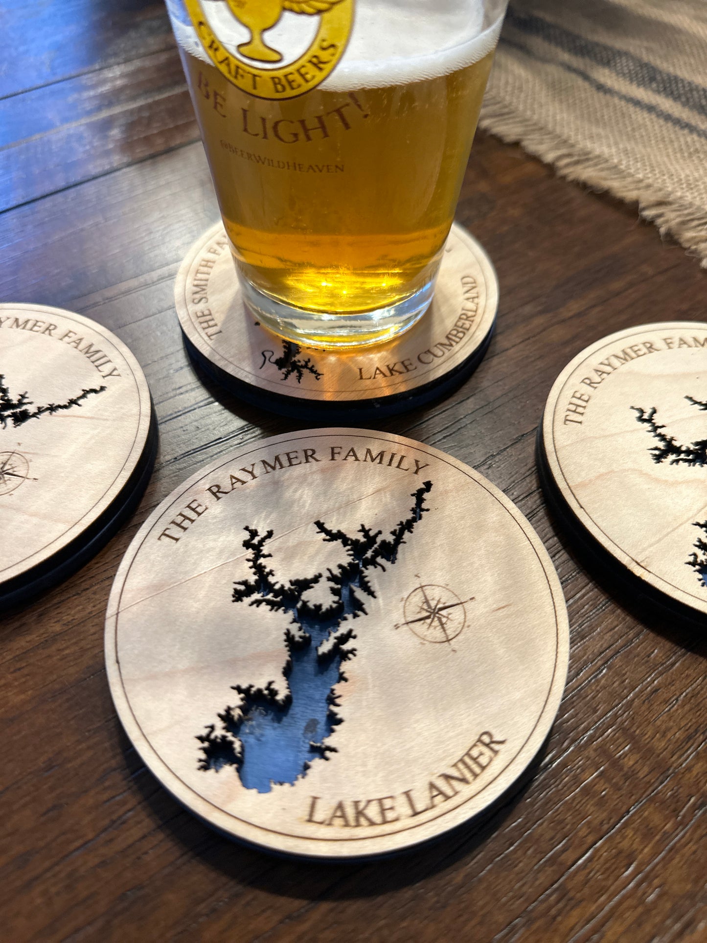 Wood Lake Coasters