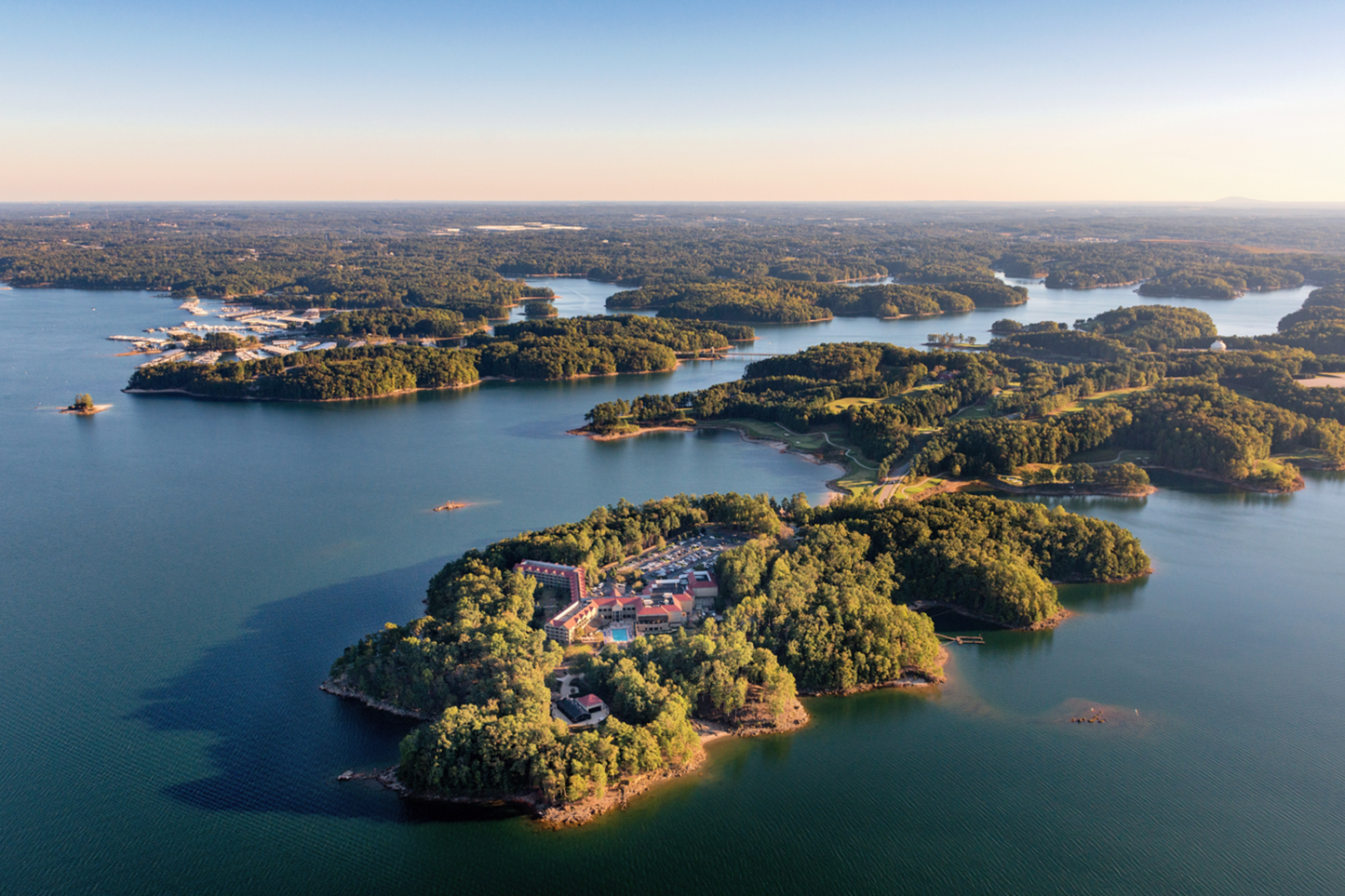 Lake Lanier map