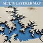 Lake Hartwell, Georgia & South Carolina - Notting Hill Designs - Custom Wood Maps