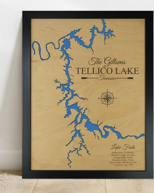 Tellico Lake Tennessee Map