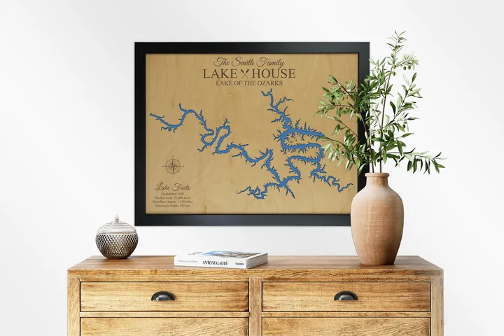 Lake Of The Ozarks Map – view 2