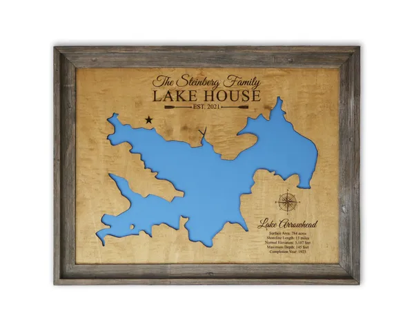 Lake Arrowhead Map