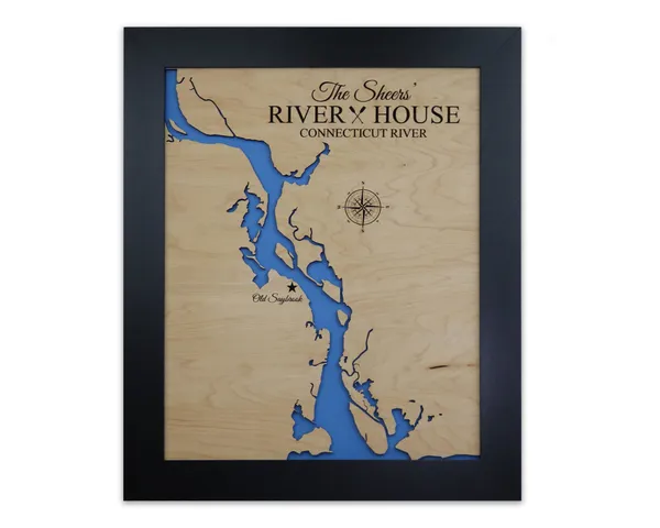 Connecticut River Map