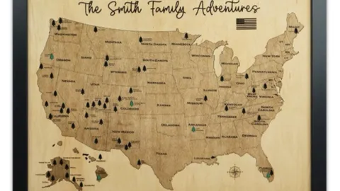 Plan Your Next Adventure with a National Parks Travel Map