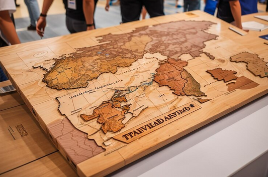 Why a Wood Map Makes the Best Souvenir from the Great Lakes