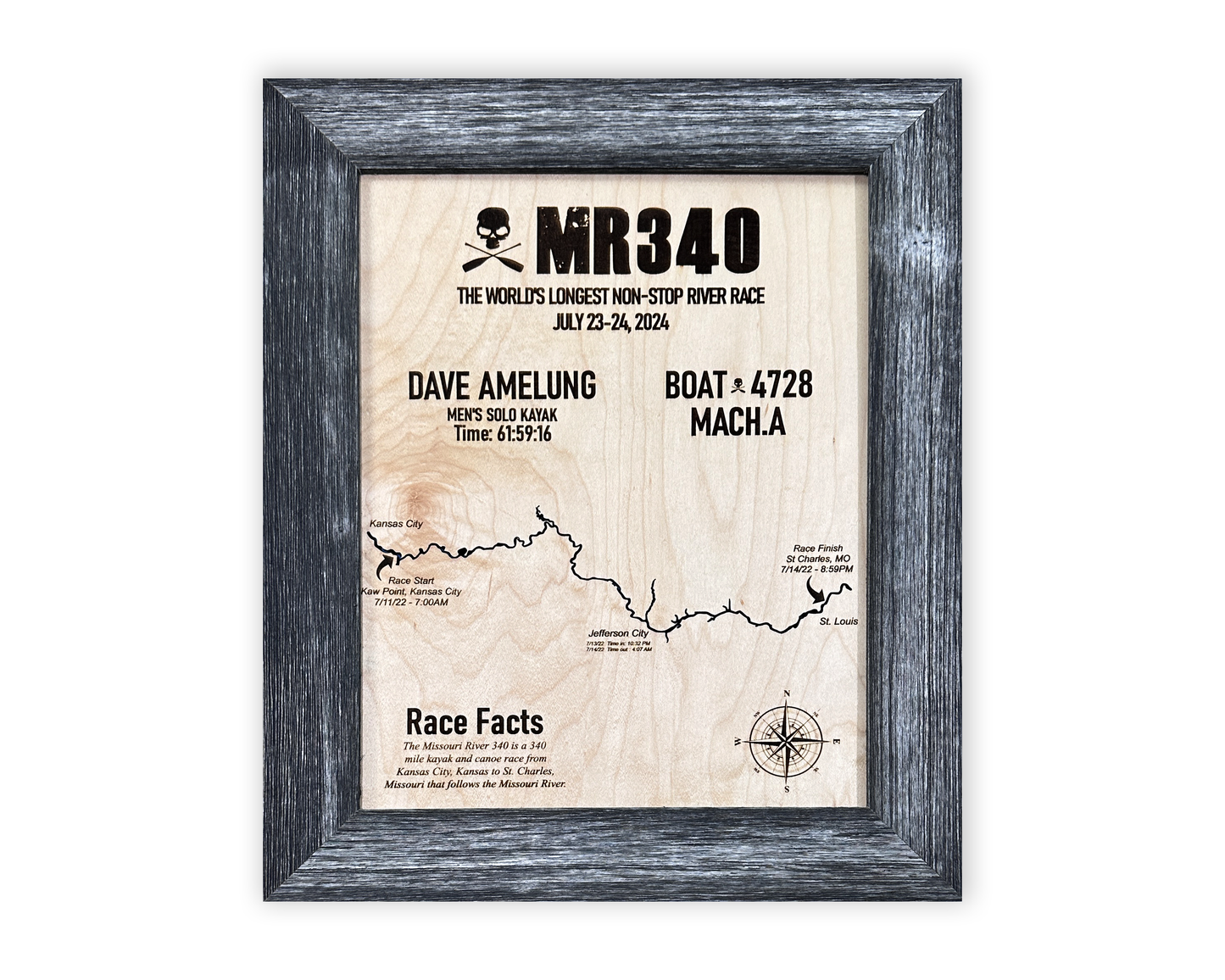 MR 340 Race Maps