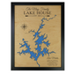 Lake Martin, Alabama - Notting Hill Designs - Custom Wood Maps