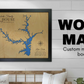 Wood Lake Map - Any Lake